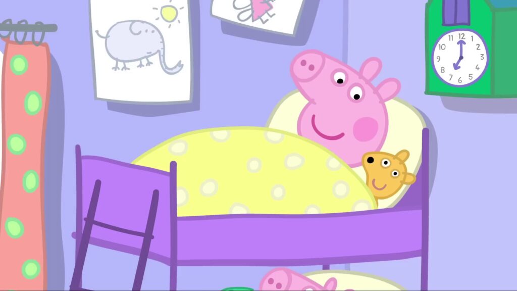 peppa pig's house wallpaper picture
