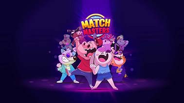 Introducing the Match Masters mobile game. An attractive online competition