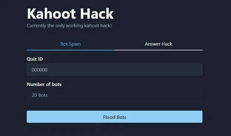 How to hack Kahoot? Kahoot Hack – Auto-reply scripts to unblock and work