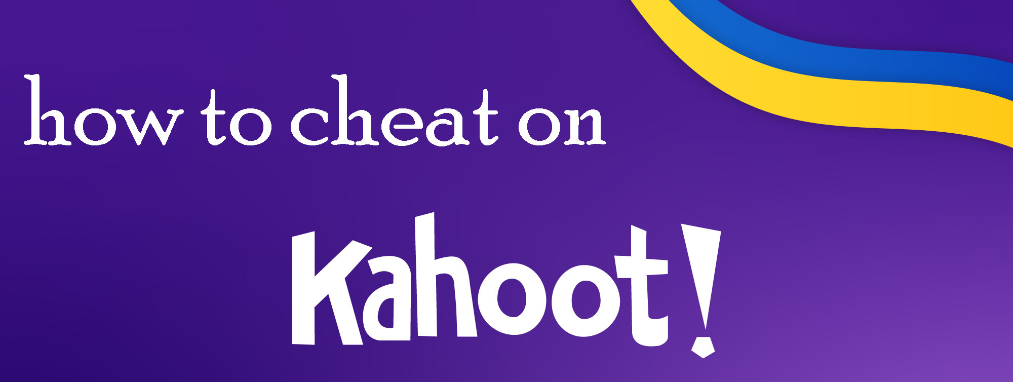 how to cheat on kahoot