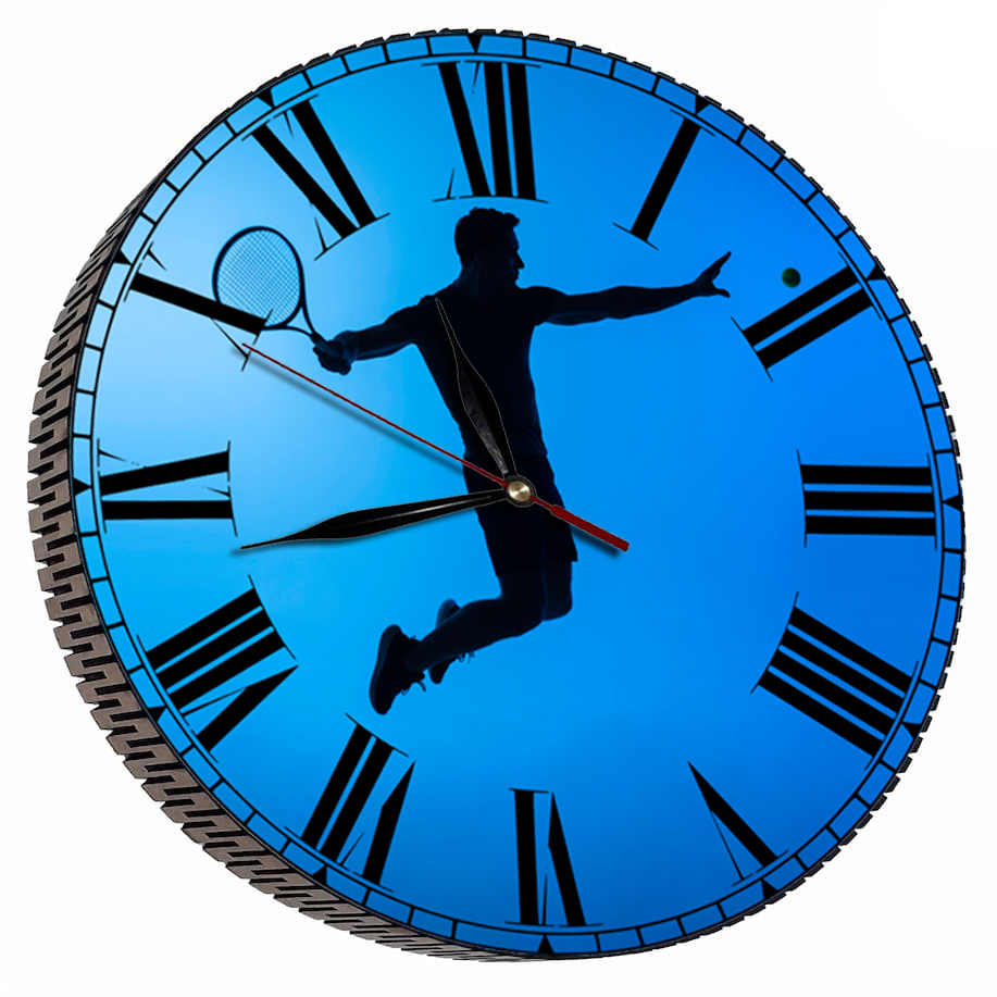 ساعت دیواری مدل بدمینتون