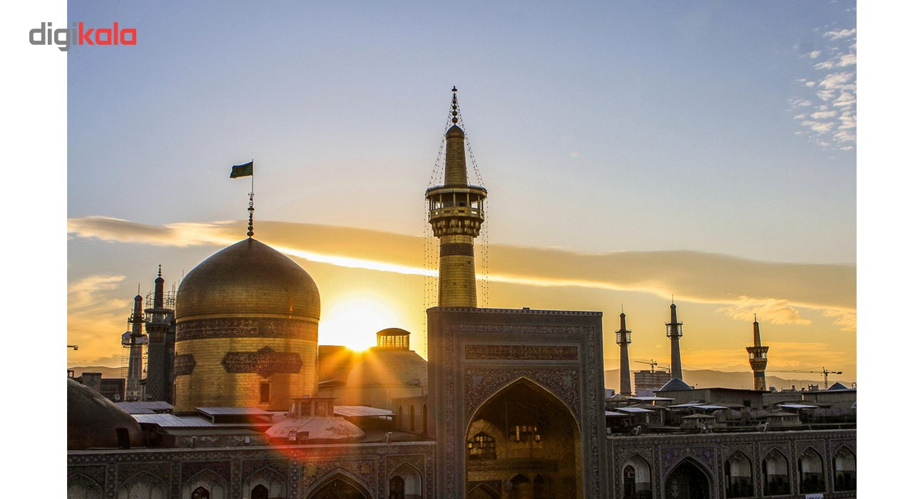 تابلو شاسی آکو طرح حرم امام رضا 4 سایز 20x28 سانتی متر