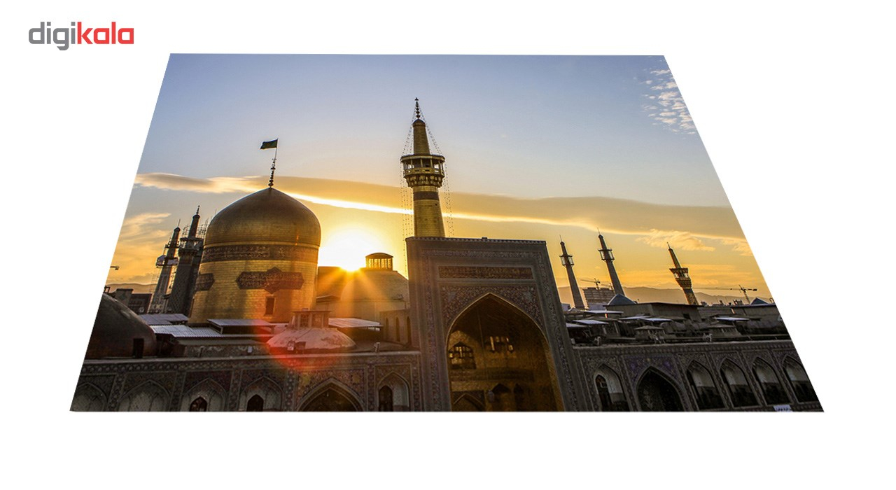 تابلو شاسی آکو طرح حرم امام رضا 4 سایز 20x28 سانتی متر
