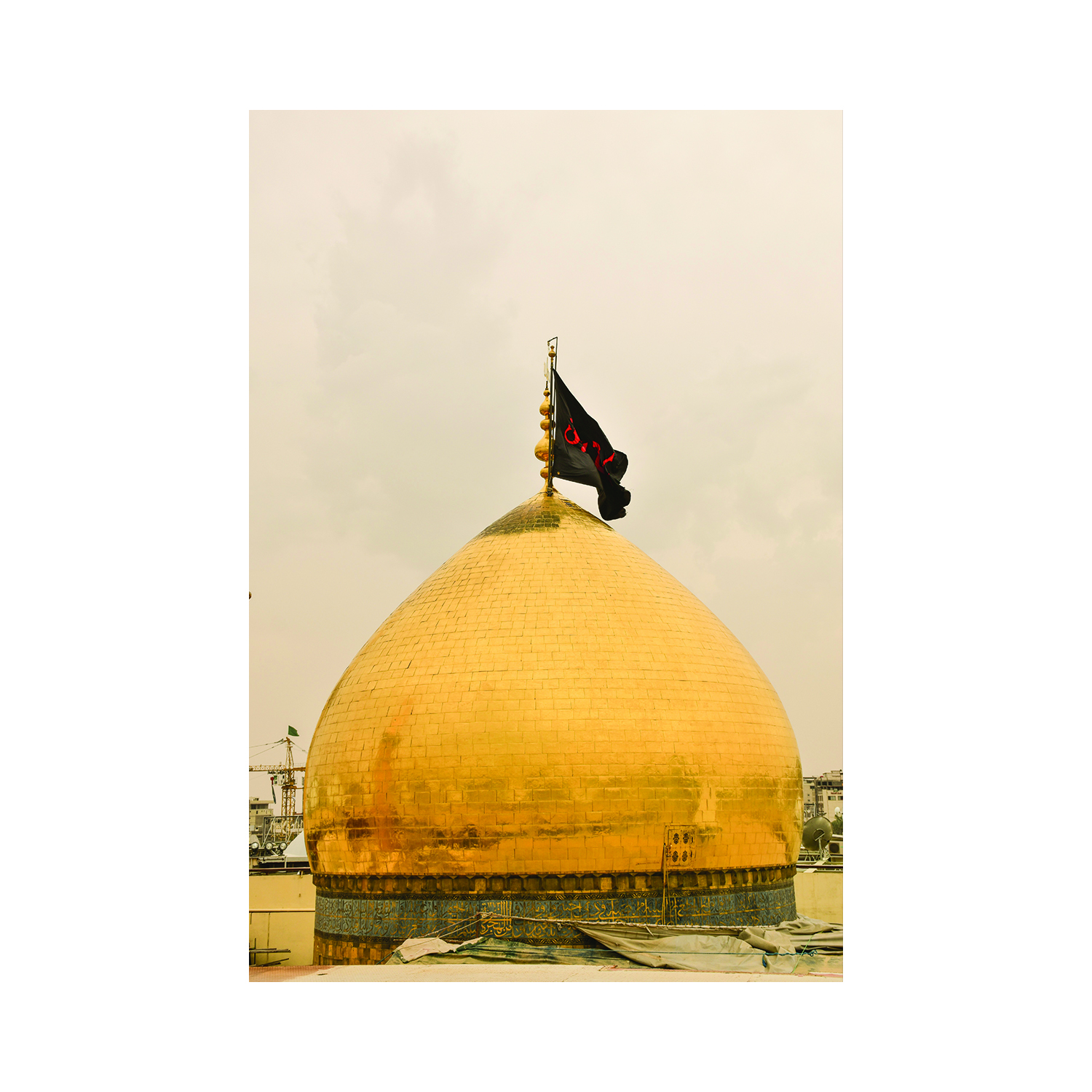 تابلو شاسی مدل مذهبی طرح امام حسین کد 176SM