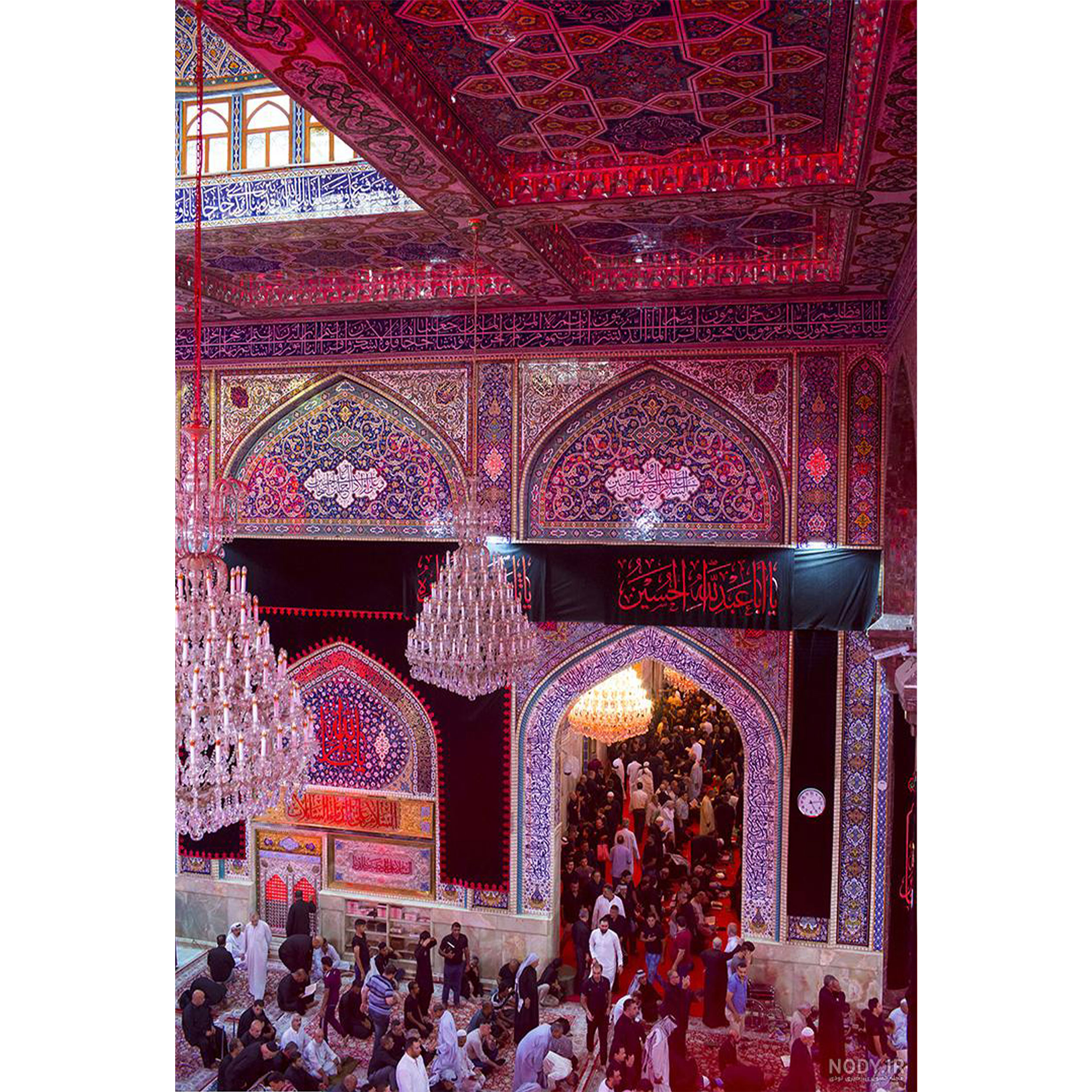 تابلو شاسی طرح حرم امام حسین مدل T3015