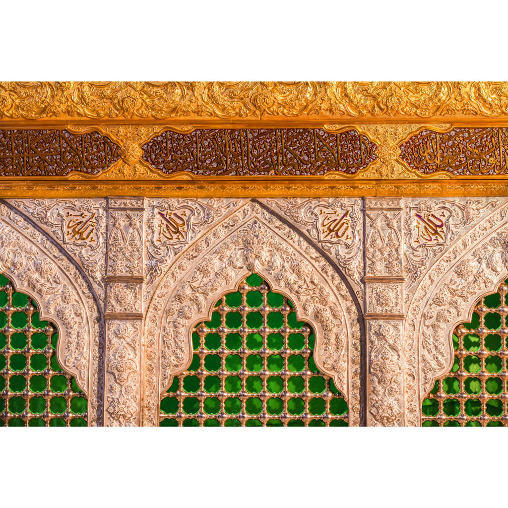 تابلو شاسی طرح ضریح حرم امام حسین مدل T2485