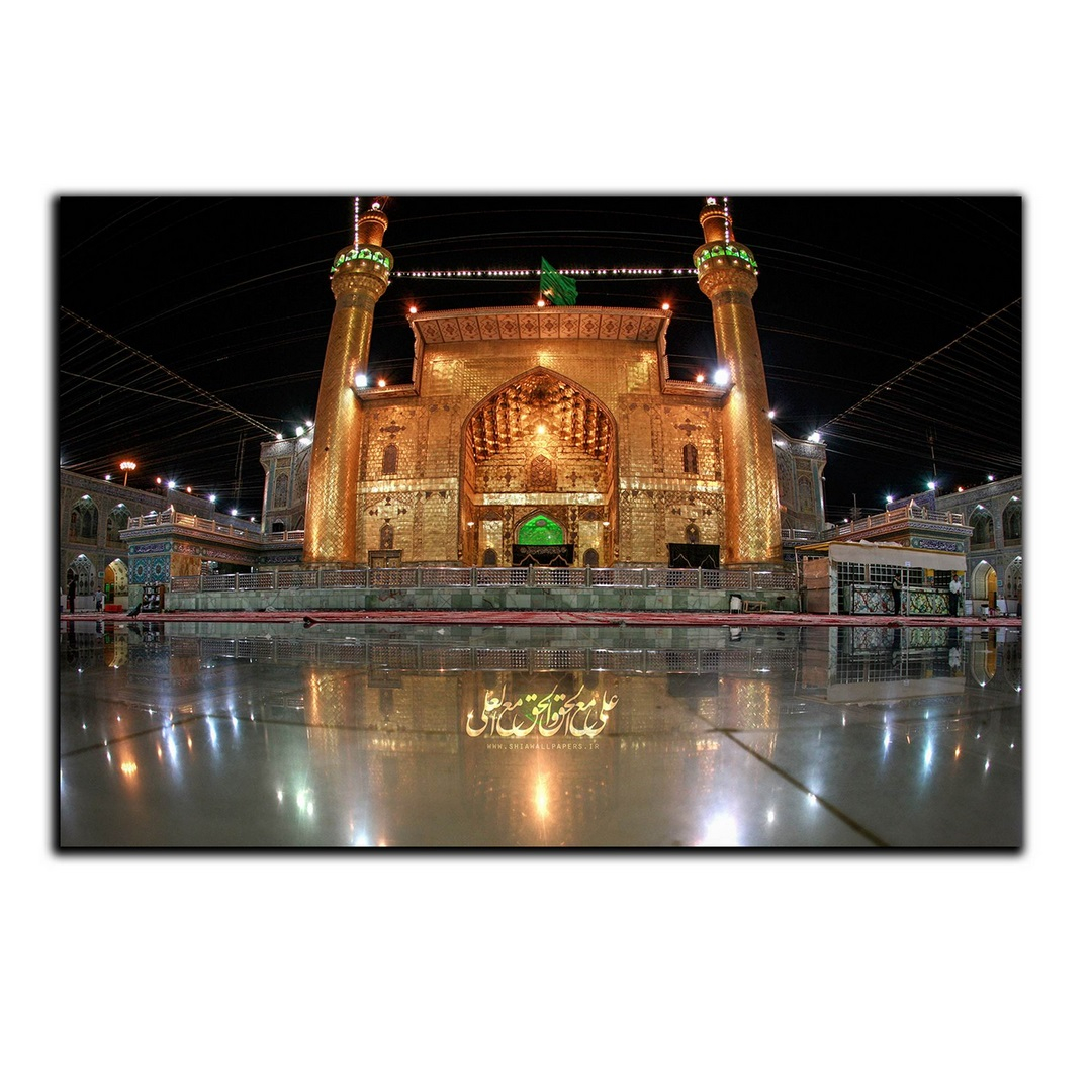 تابلو شاسی بکلیت طرح حرم امام حسین (ع) مدل SH-8372