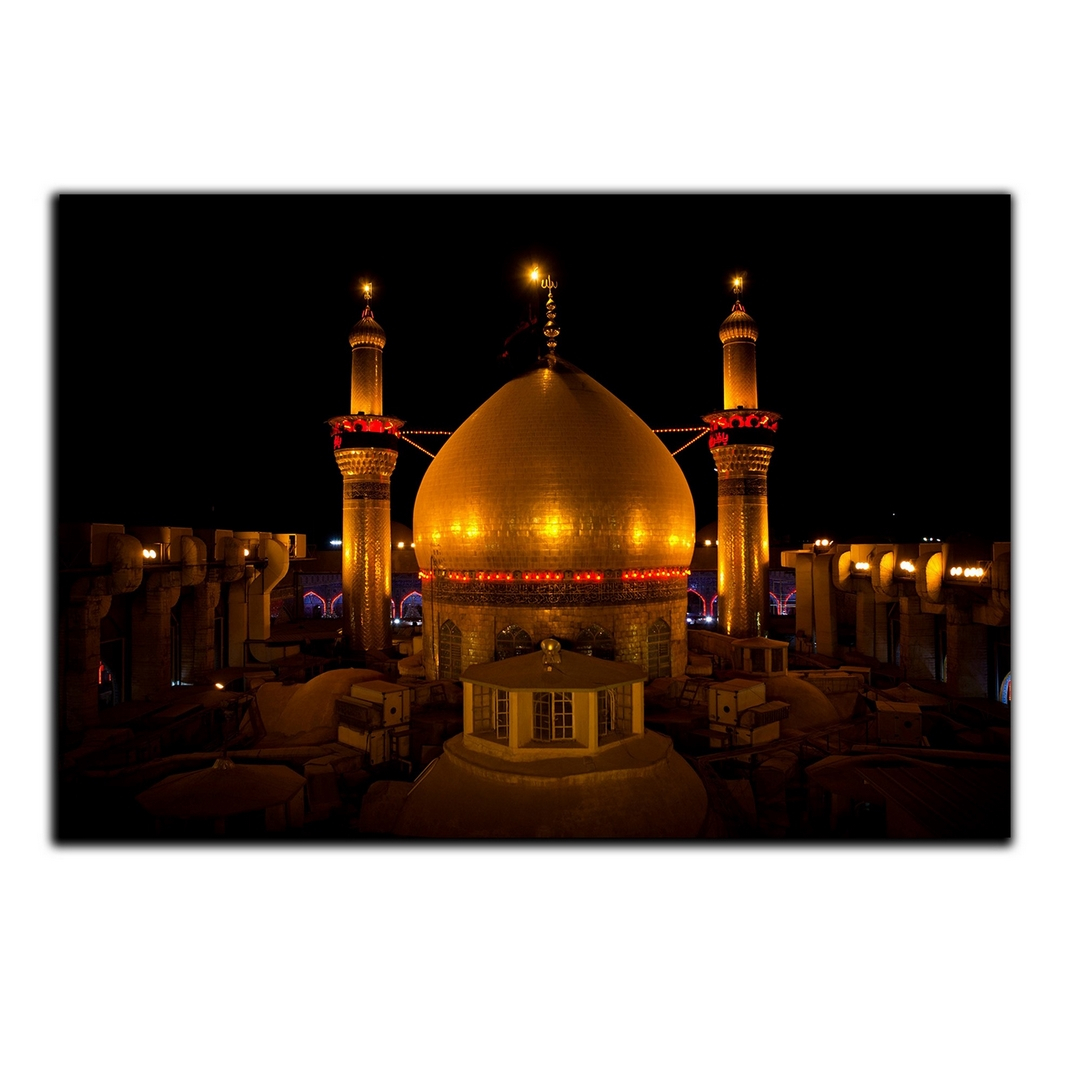 تابلو شاسی بکلیت طرح حرم امام حسین (ع) مدل SH-8375