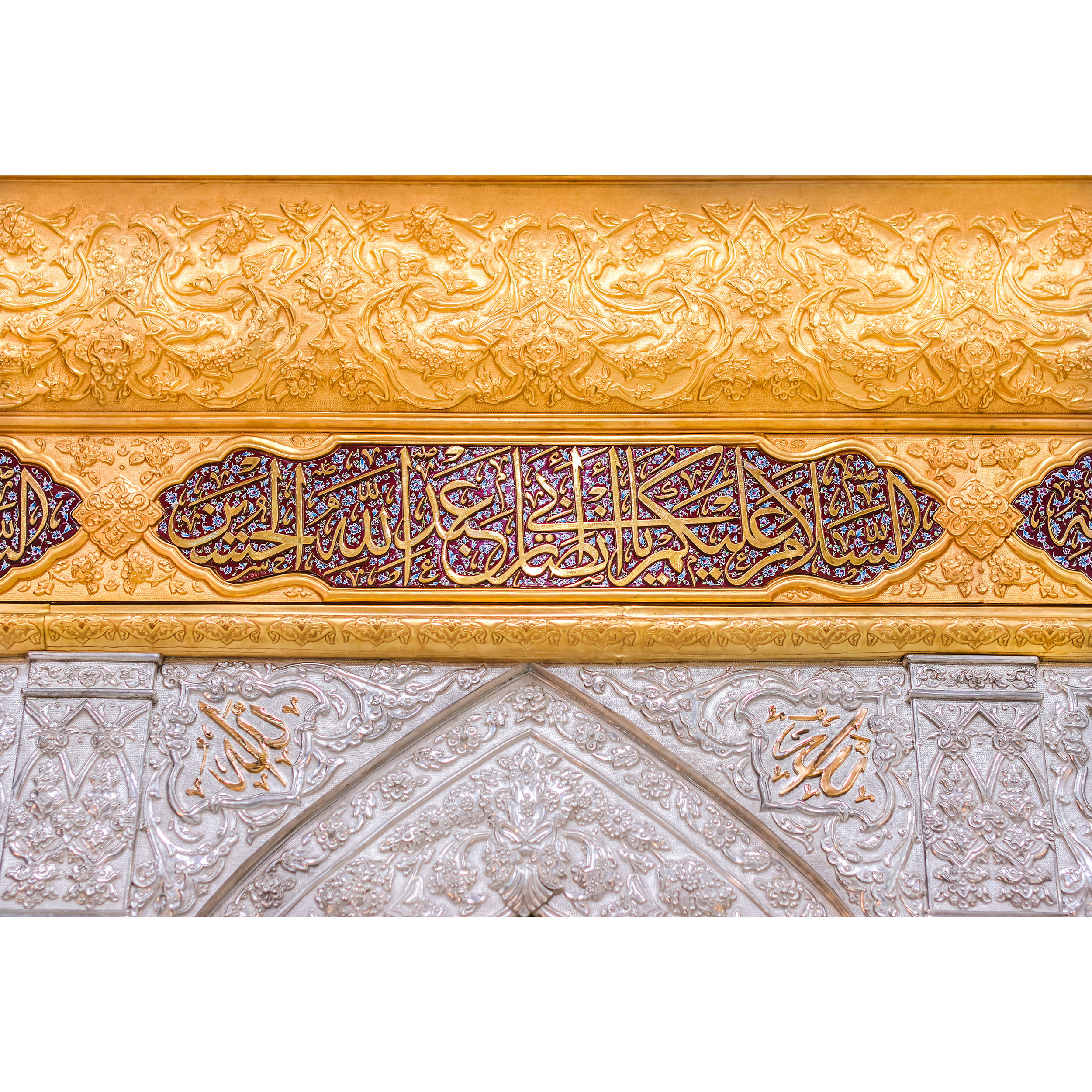 تابلو شاسی طرح ضریح حرم امام حسین مدل T2493